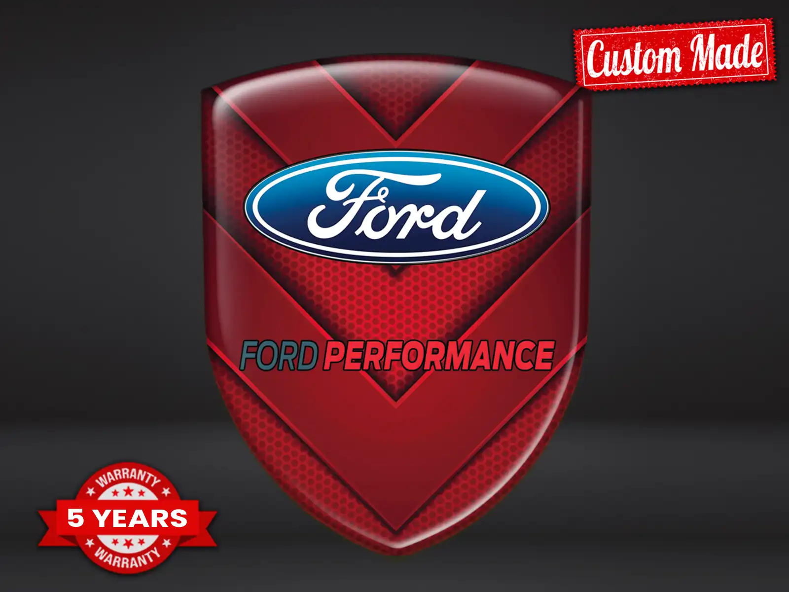 Ford Autoabzeichen Robust Hochwertig Professionell